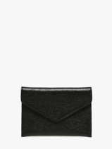 Leather Wallet Etincelle Iris�e Etrier Black etincelle irisee EETI054