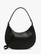 Shoulder Bag Oxer Leather Etrier Black oxer EOXE017M