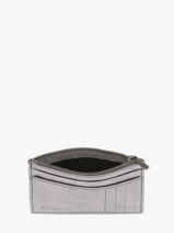 Card Holder Etincelle Iris�e Leather Etrier Silver etincelle irisee EETI5004-vue-porte