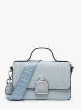 Sac Bandoulire S Altesse Cuir Etrier Bleu altesse EALT048S