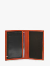 Porte-papiers Madras Cuir Etrier Orange madras EMAD429-vue-porte