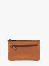 Porte-monnaie Oil Cuir Etrier Marron oil EOIL612