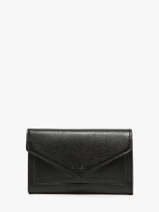 Leather Etincelle Iris�e Portefeuille Etrier Black etincelle irisee EETI469