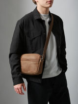 Sac Bandoulire Spider Etrier Marron spider ESPI710M-vue-porte