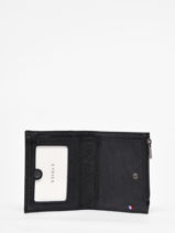 Coin Purse Leather Etincelle Iris�e Etrier Black etincelle irisee EETI810-vue-porte