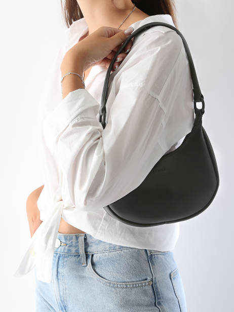 Sac Porté épaule Oxer Cuir Etrier Noir oxer EOXE017V vue secondaire 1