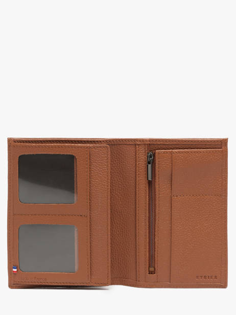 Portefeuille Madras Cuir Etrier Marron madras EMAD442 vue secondaire 1