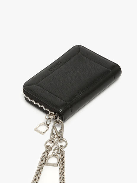 Porte-monnaie Altesse Cuir Etrier Noir altesse EALT096M vue secondaire 2