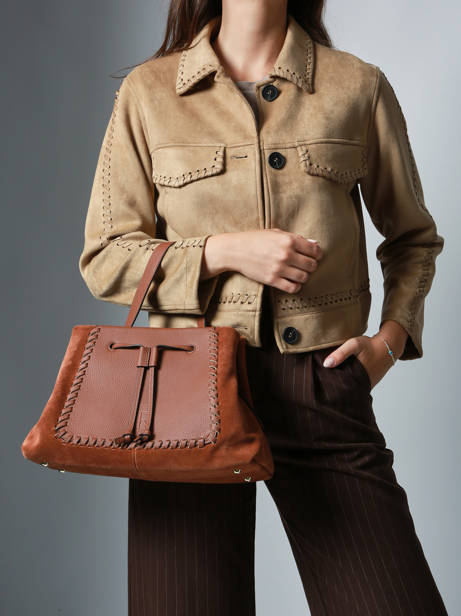 Sac Bandoulière Brumby Etrier Marron brumby EBRU148M vue secondaire 1